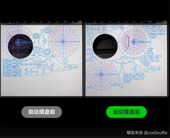 拓竹H2D自动摆盘